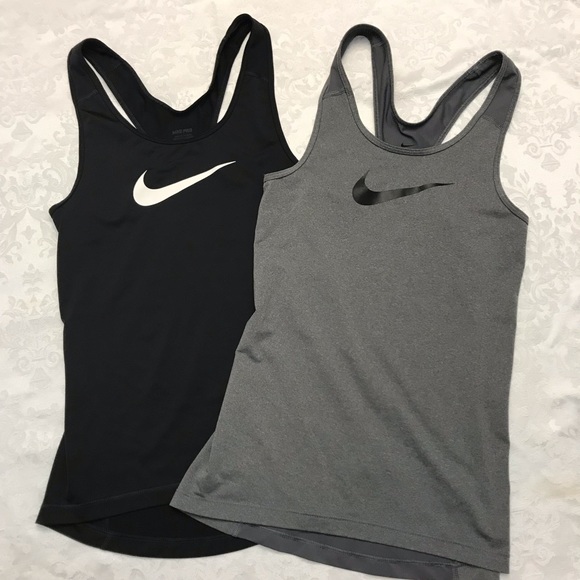 Nike Tops - NWOT Pair of Nike Pro/Dry Fit Racerback Tank tops
